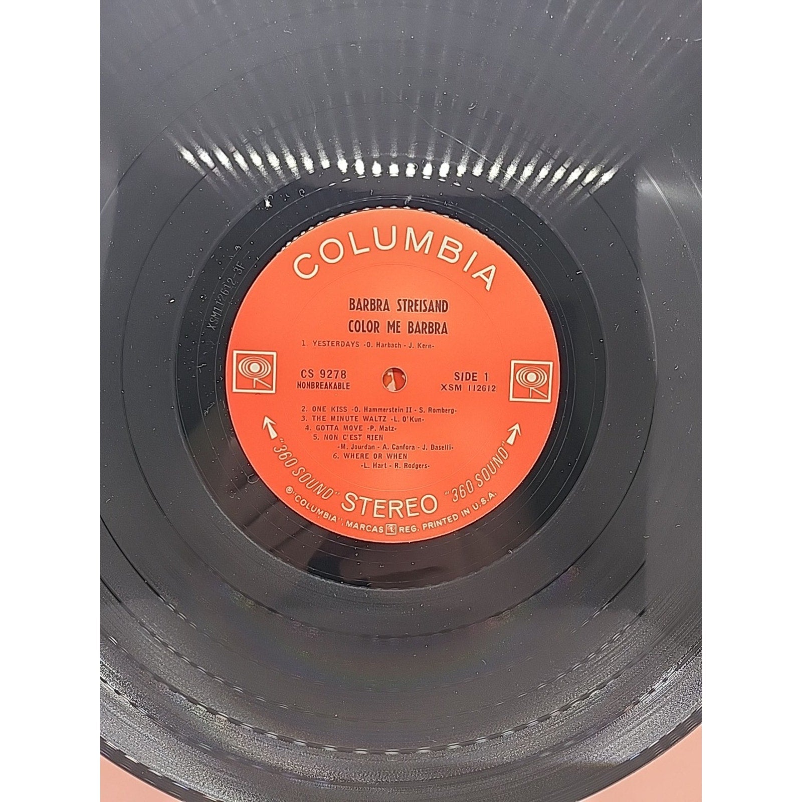 Color Me Barbra Vinyl (Record)