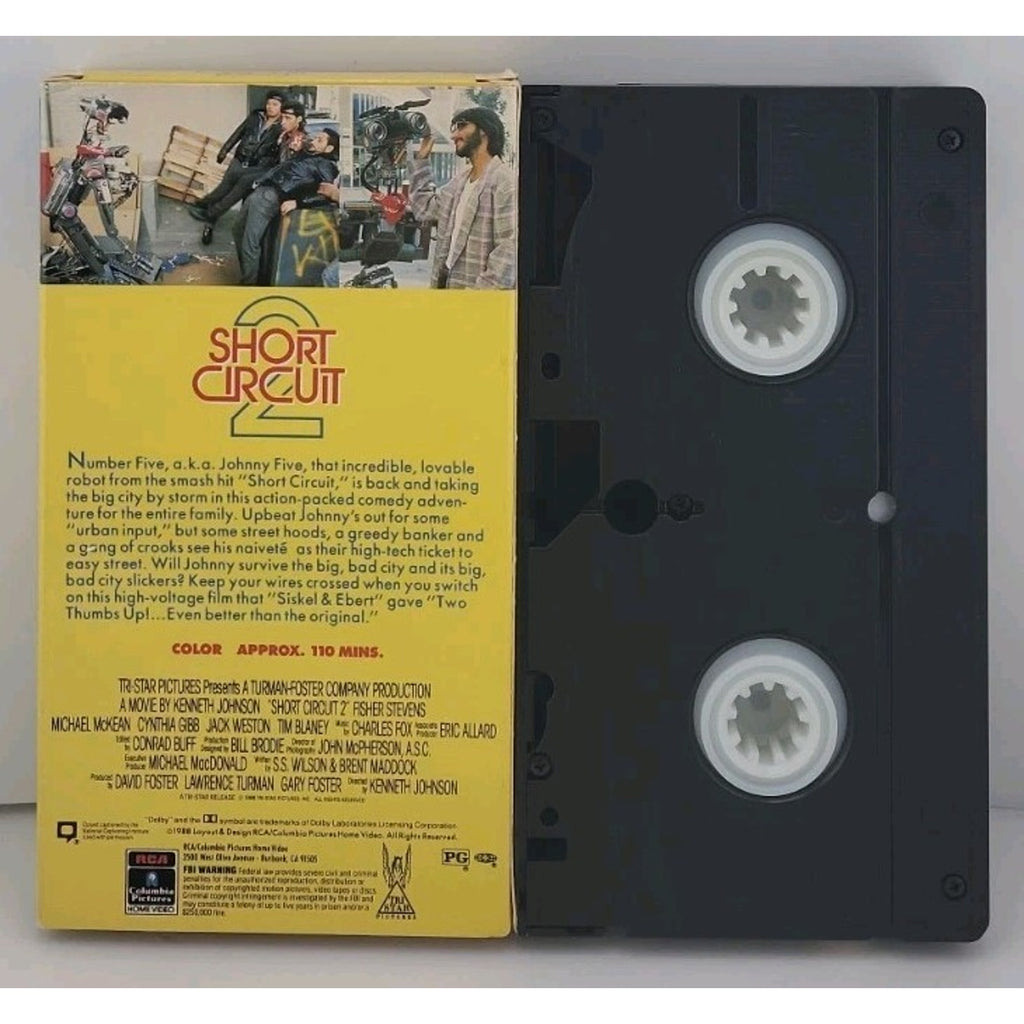 Short Circuit 2 (VHS)