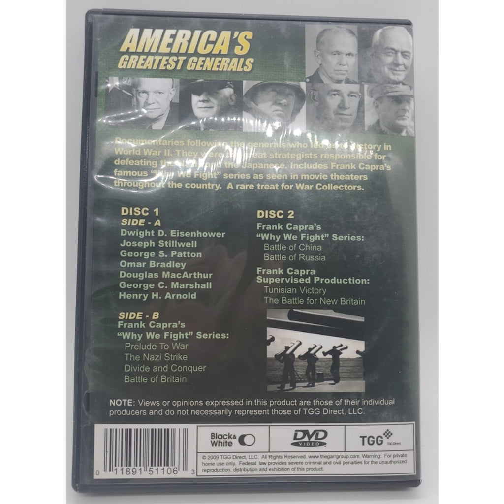 America's Greatest Generals (DVD)