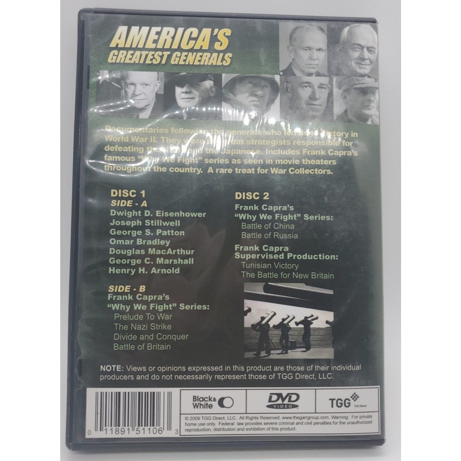 America's Greatest Generals (DVD)