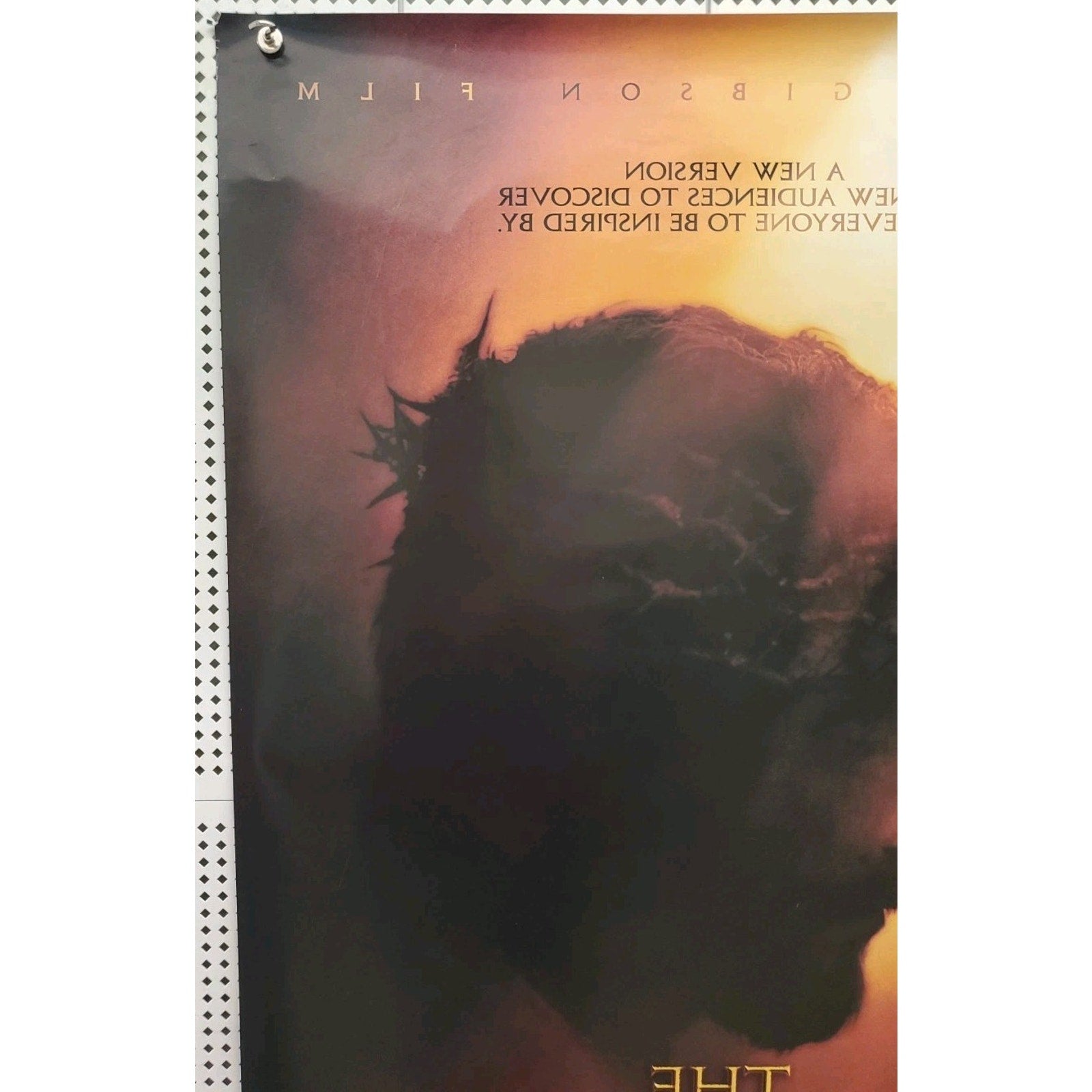 The Passion Recut Original One Sheet Movie Poster - 2004 - Mel Gibson 27x40