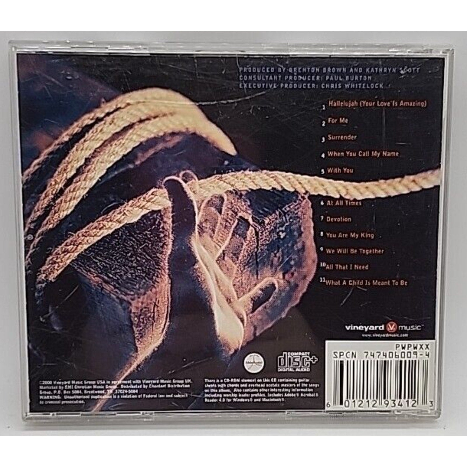 Surrender [Vineyard] by Live Worship (CD, Sep-2000, Vineyard)