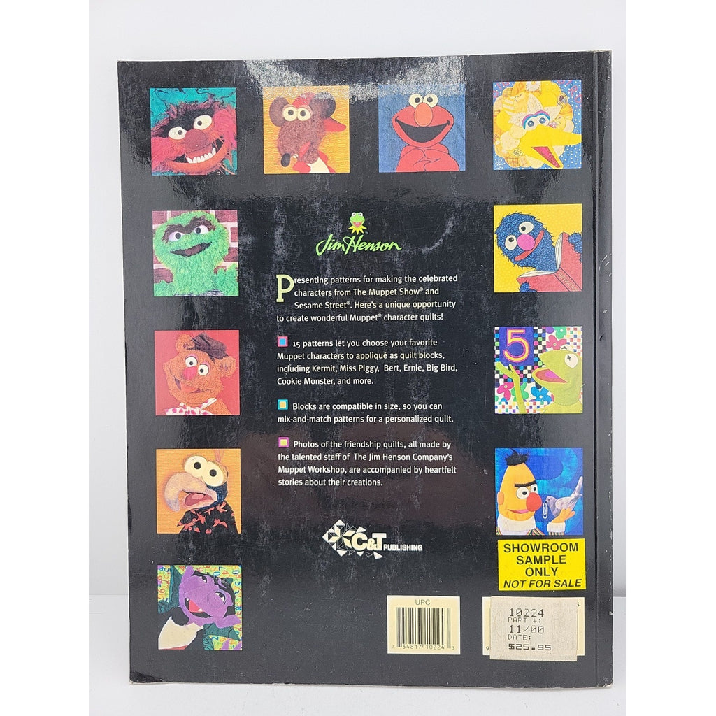 Quilting with the Muppets In Association with Sesame Workshop Pattern Book