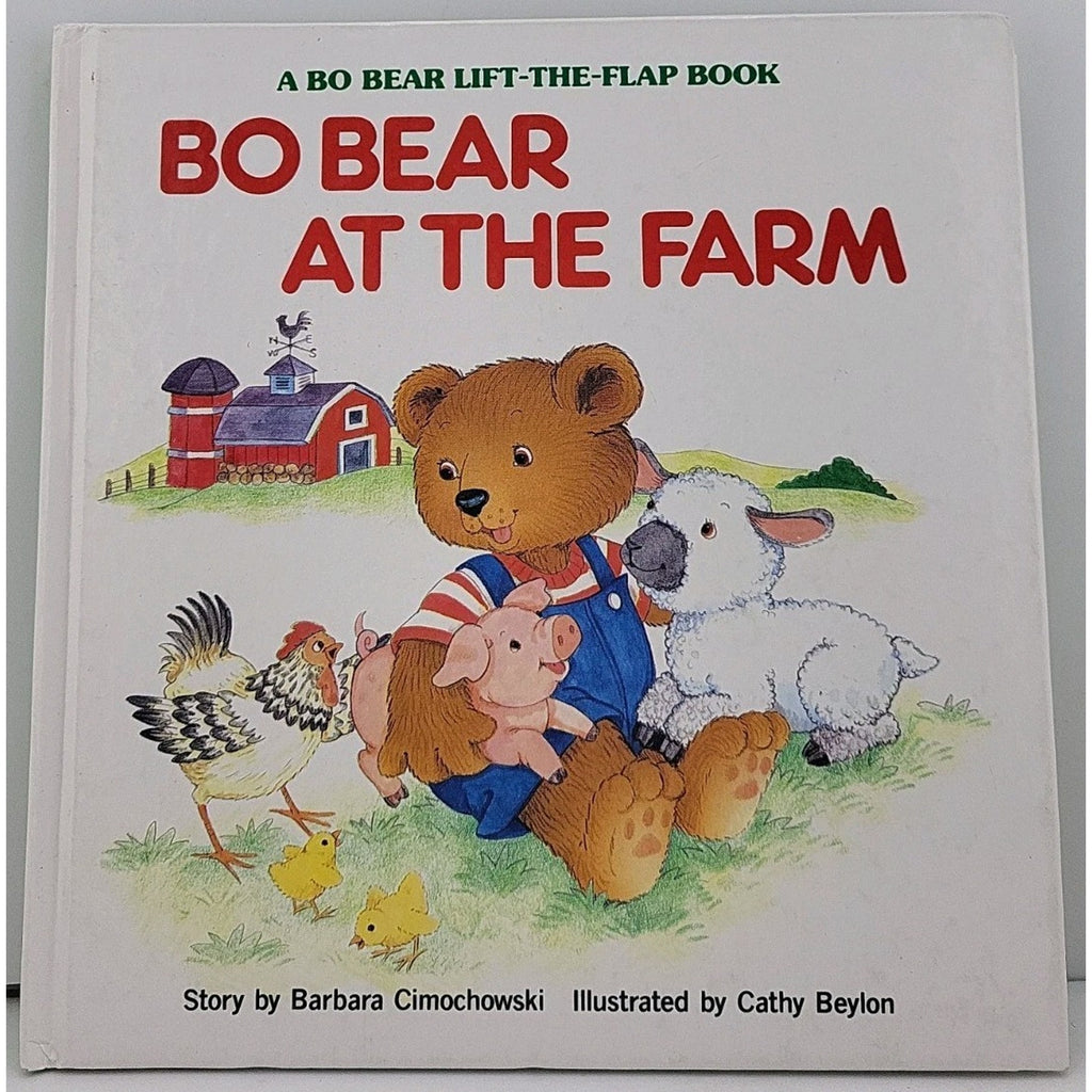 Bo Bear at the Farm by Barbara Cimochowski (Hardcover)