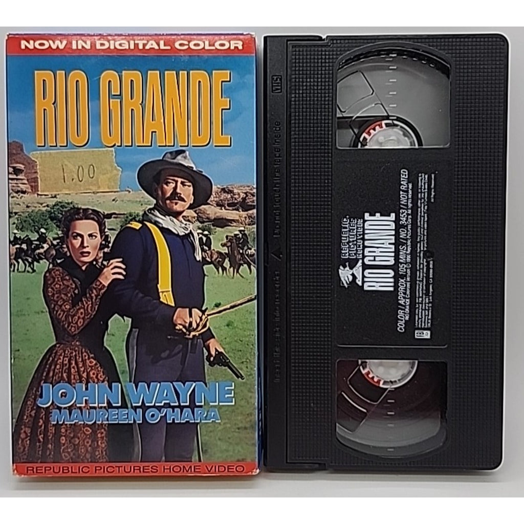 Rio Grande (VHS, 1994, Colorized Version)