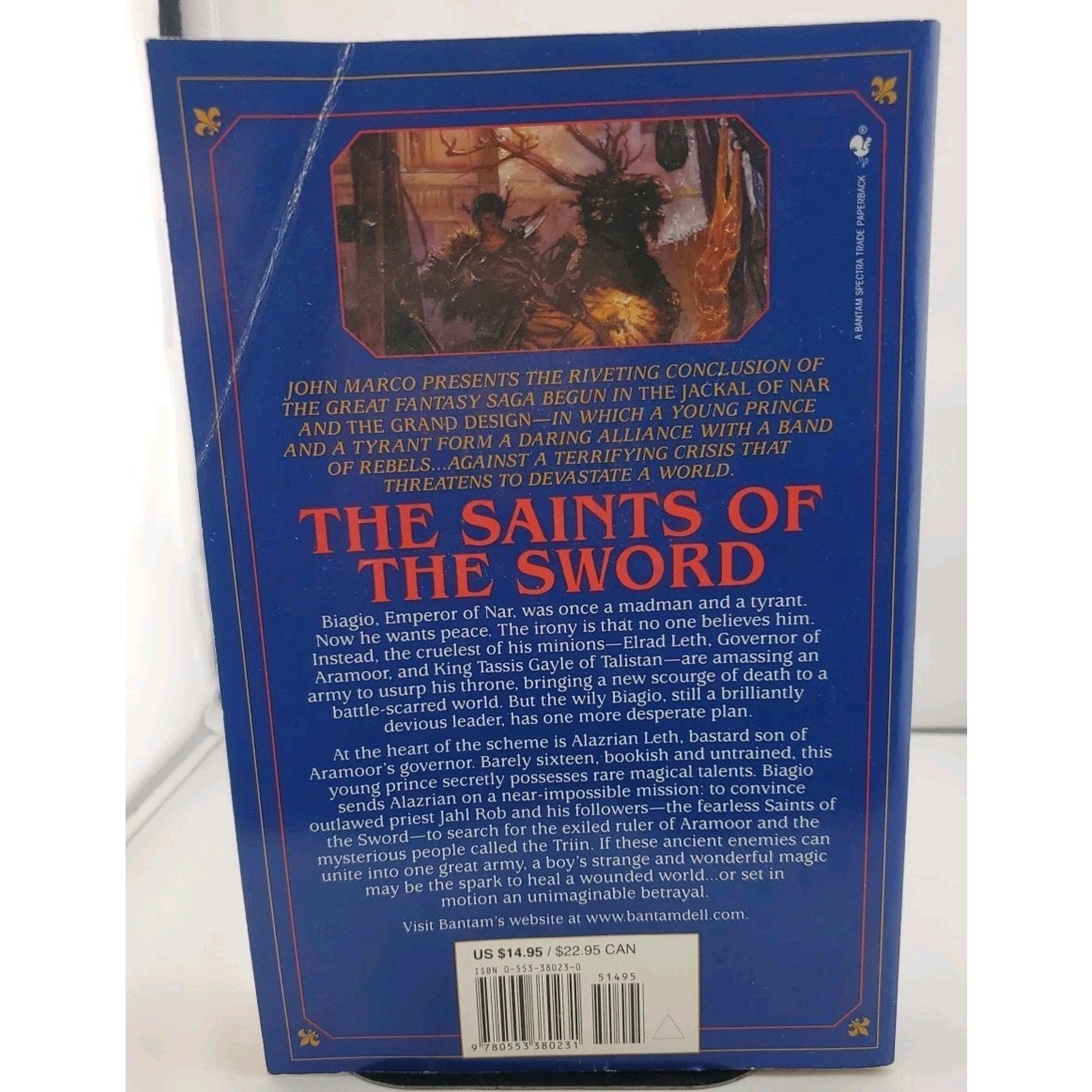 Saints of the Sword by John Marco (2001, Trade Paperback)