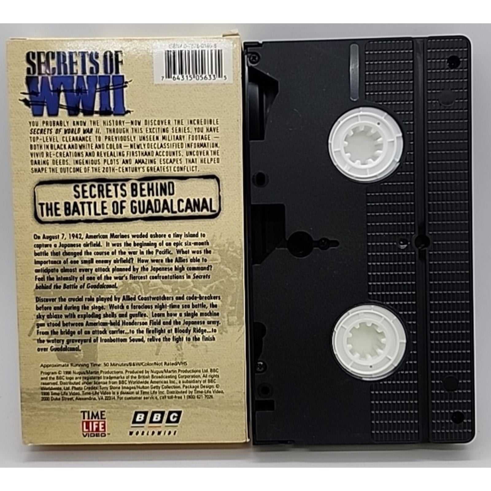 Secrets Behind The Battle Of Guadalcanal (VHS)