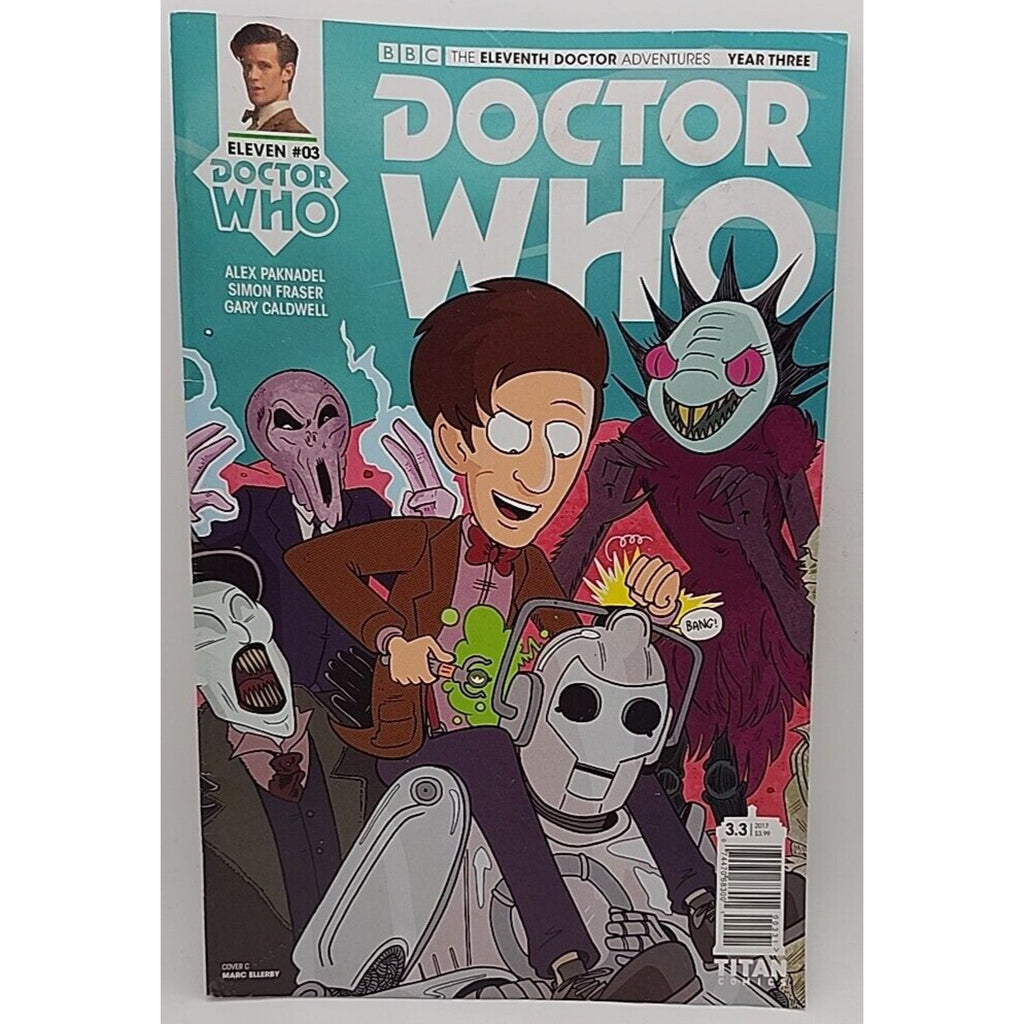 Doctor Who Eleventh 11th Doctor Adventures Year Three #3.3 Comic Book