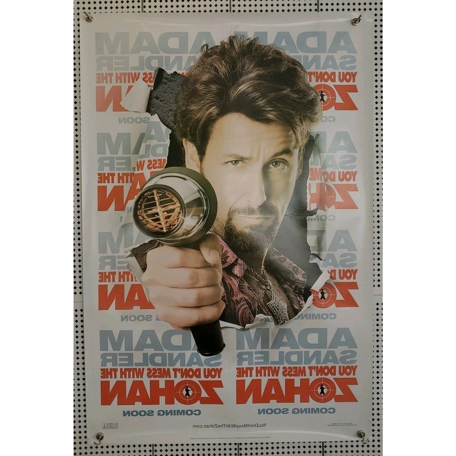 You Don't Mess With The Zohan 27x40 D/S Original Movie Poster 2008
