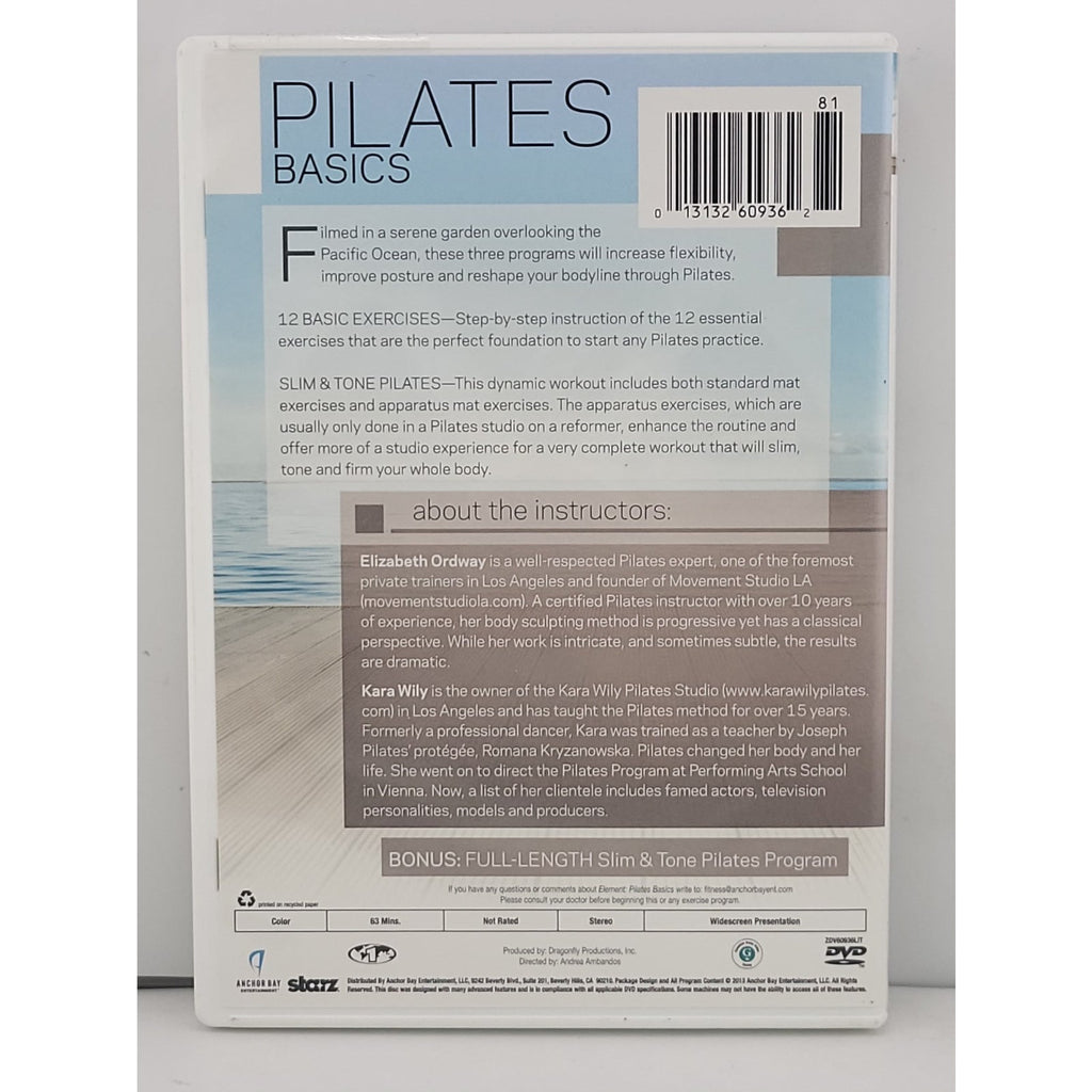 Element Pilates Basics Workout DVD