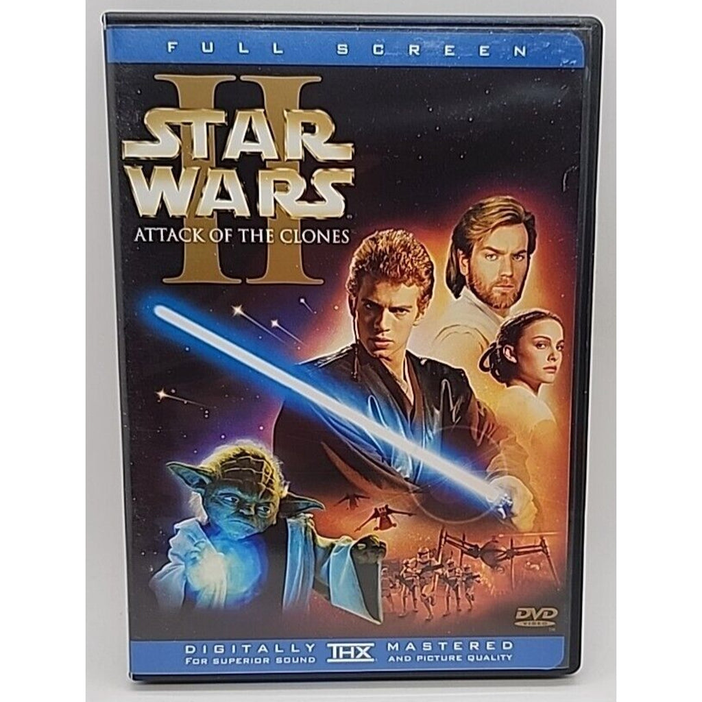 Star Wars Episode 2-Attack of the Clones (DVD, 2002)