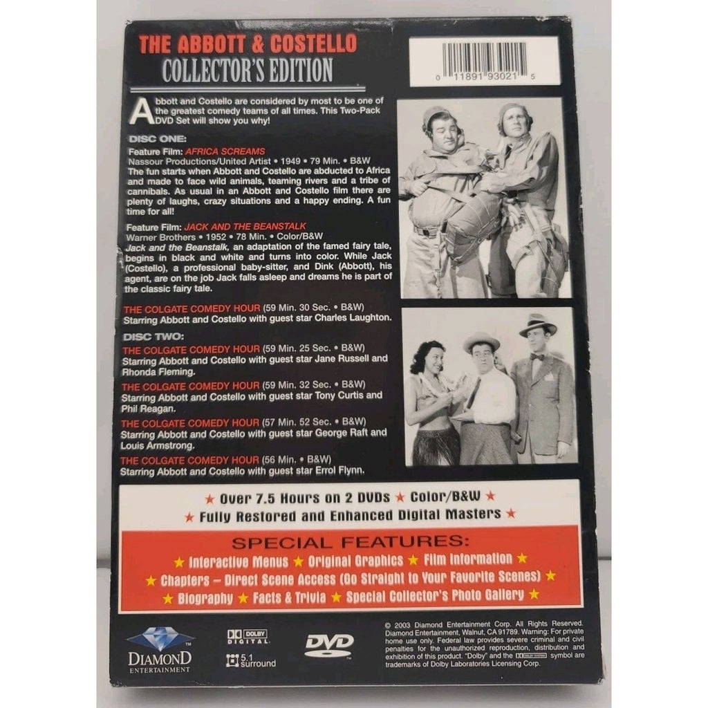 Abbott & Costello Vol. 1-TV Collector's Edition (DVD)