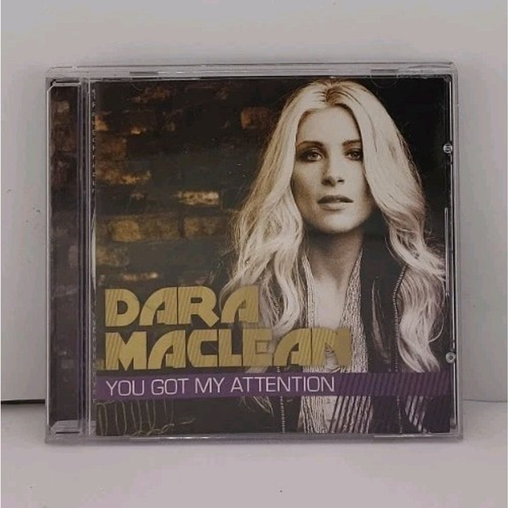 You Got My Attention by Maclean, Dara (CD, 2022) *Acceptable*