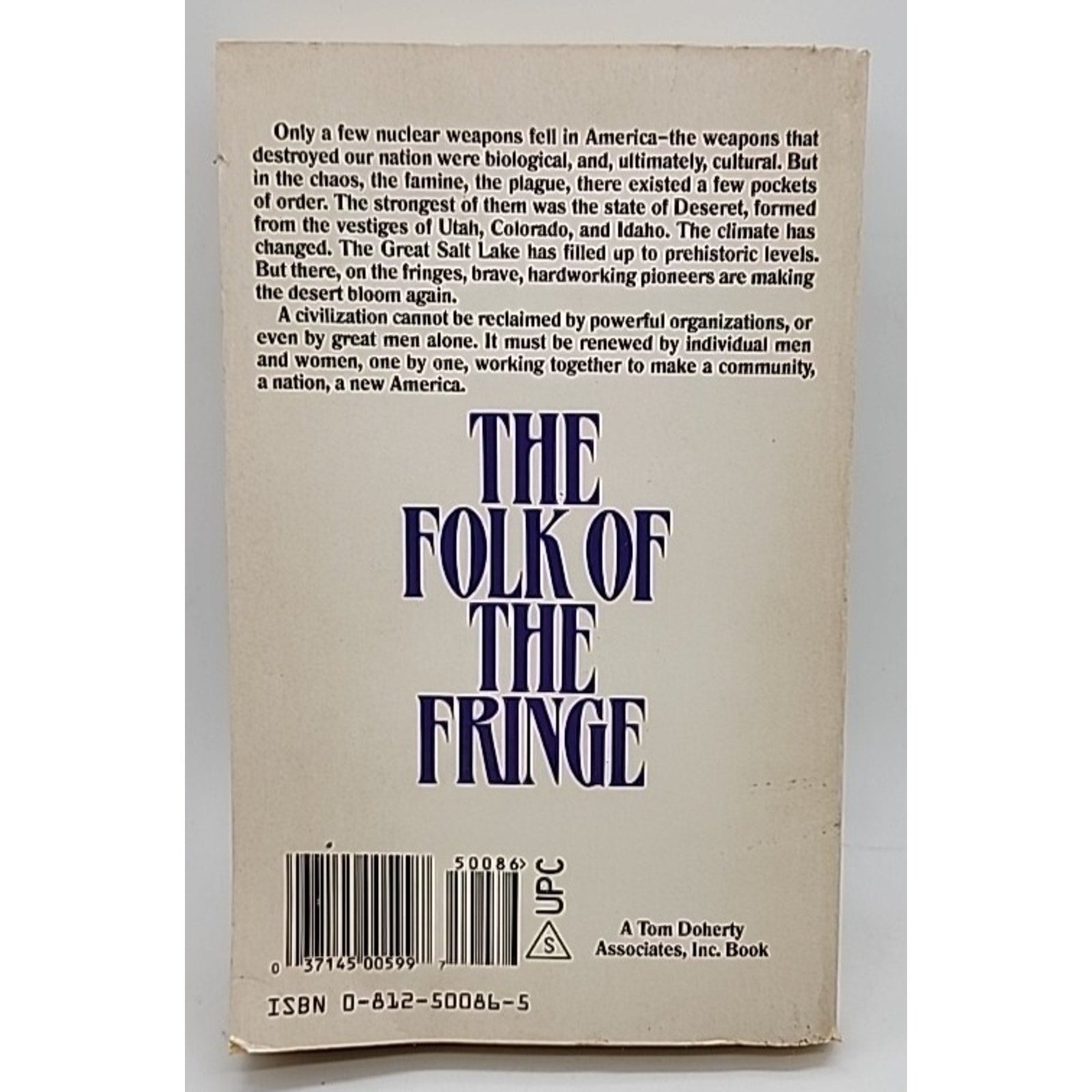 Folk of the Fringe by Orson Scott Card (1990, Mass Market)