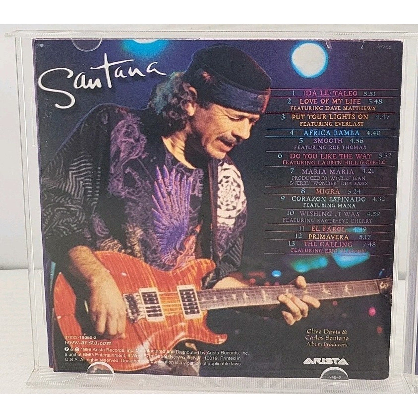 Supernatural by Santana (CD, 1999)