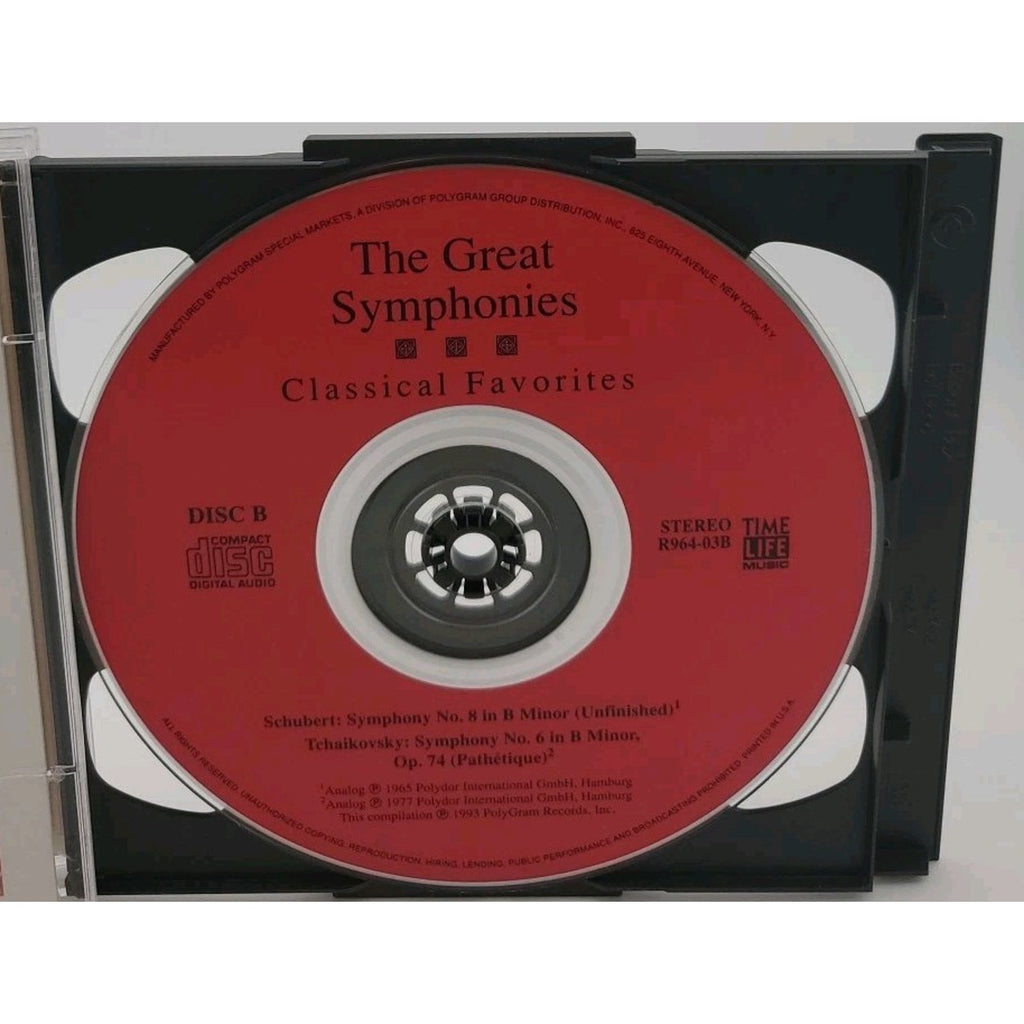 The Great Symphonies, Classical Favorites Time Life (CD)
