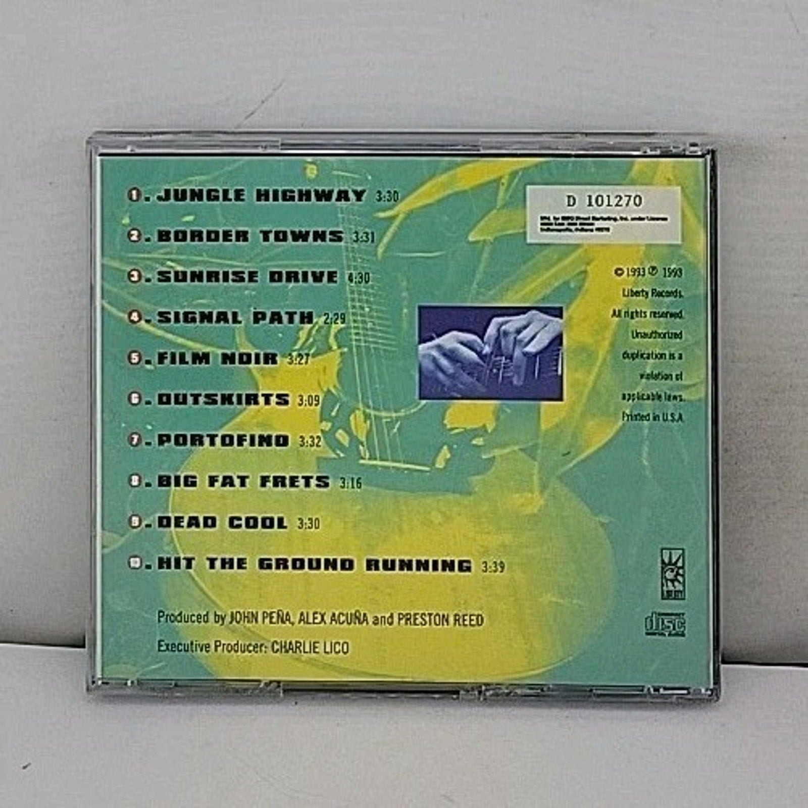 Border Towns by Preston Reed (CD, Feb-1993, Liberty (USA))