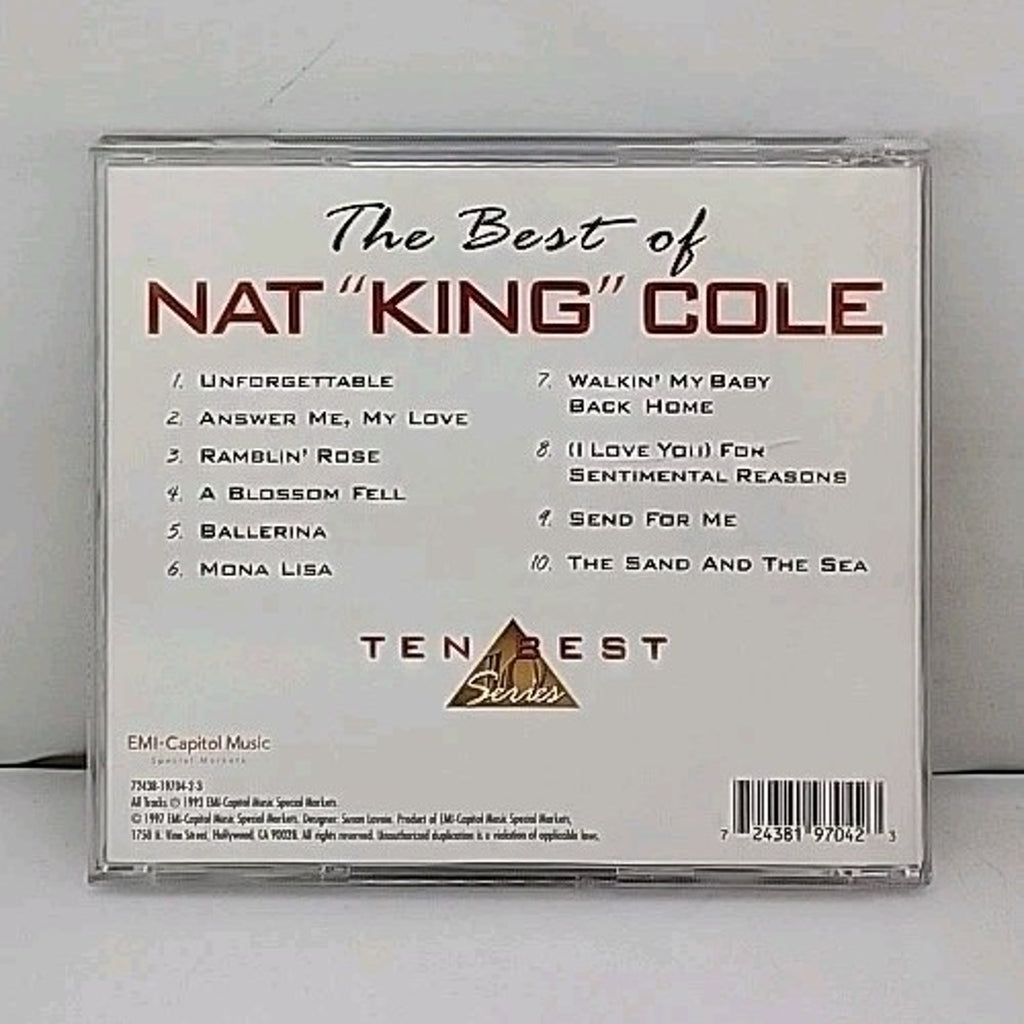 Best of Nat King Cole by Nat King Cole (CD, 1997)