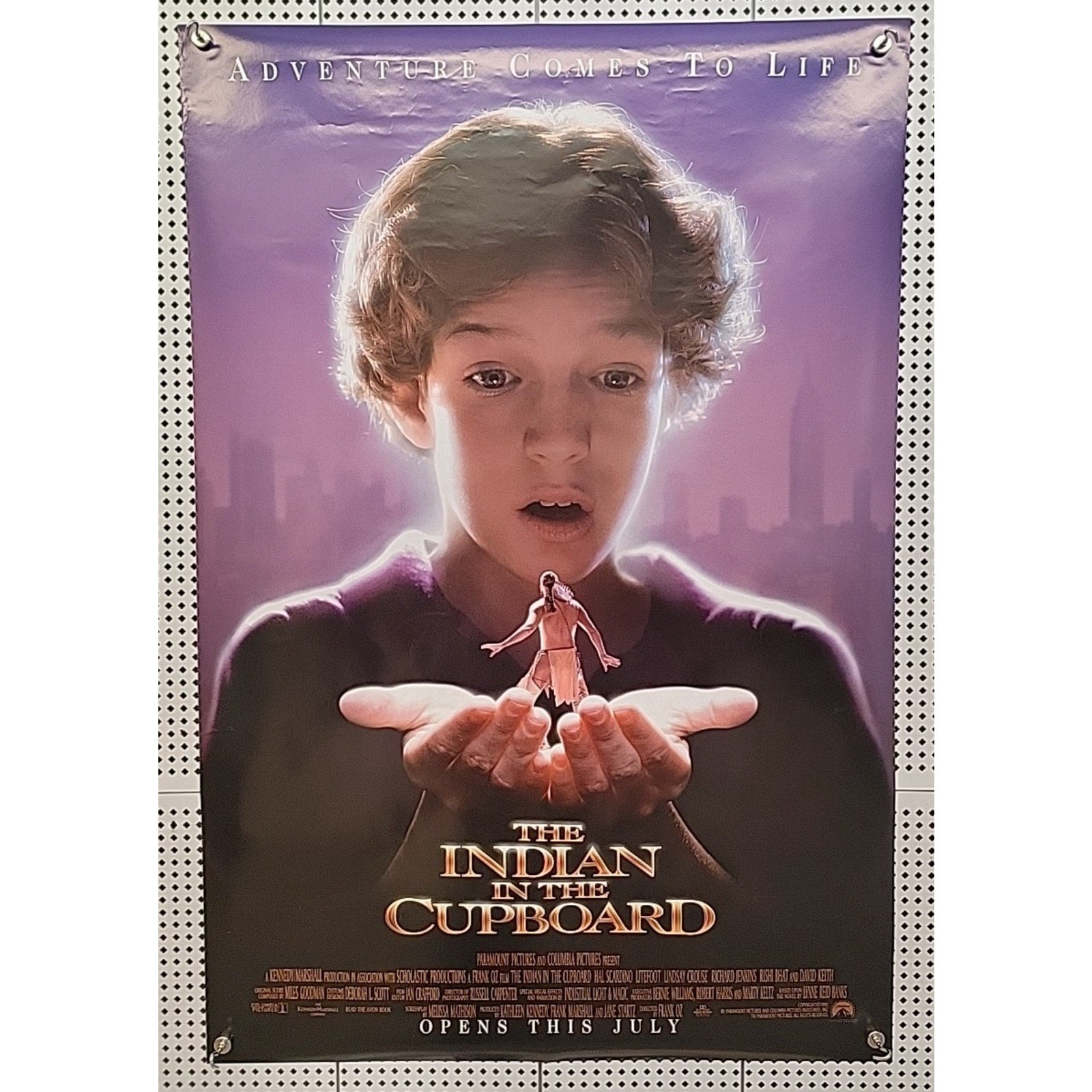 Indian in the Cupboard Rolled Theatrical Movie Poster 27 x 40 Original 1995