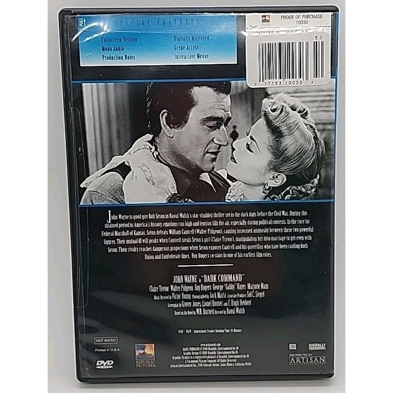 Dark Command (DVD)