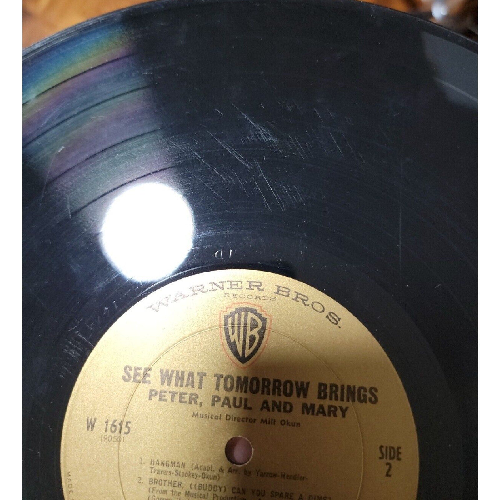 Peter Paul and Mary See What Tomorrow Brings (Record)