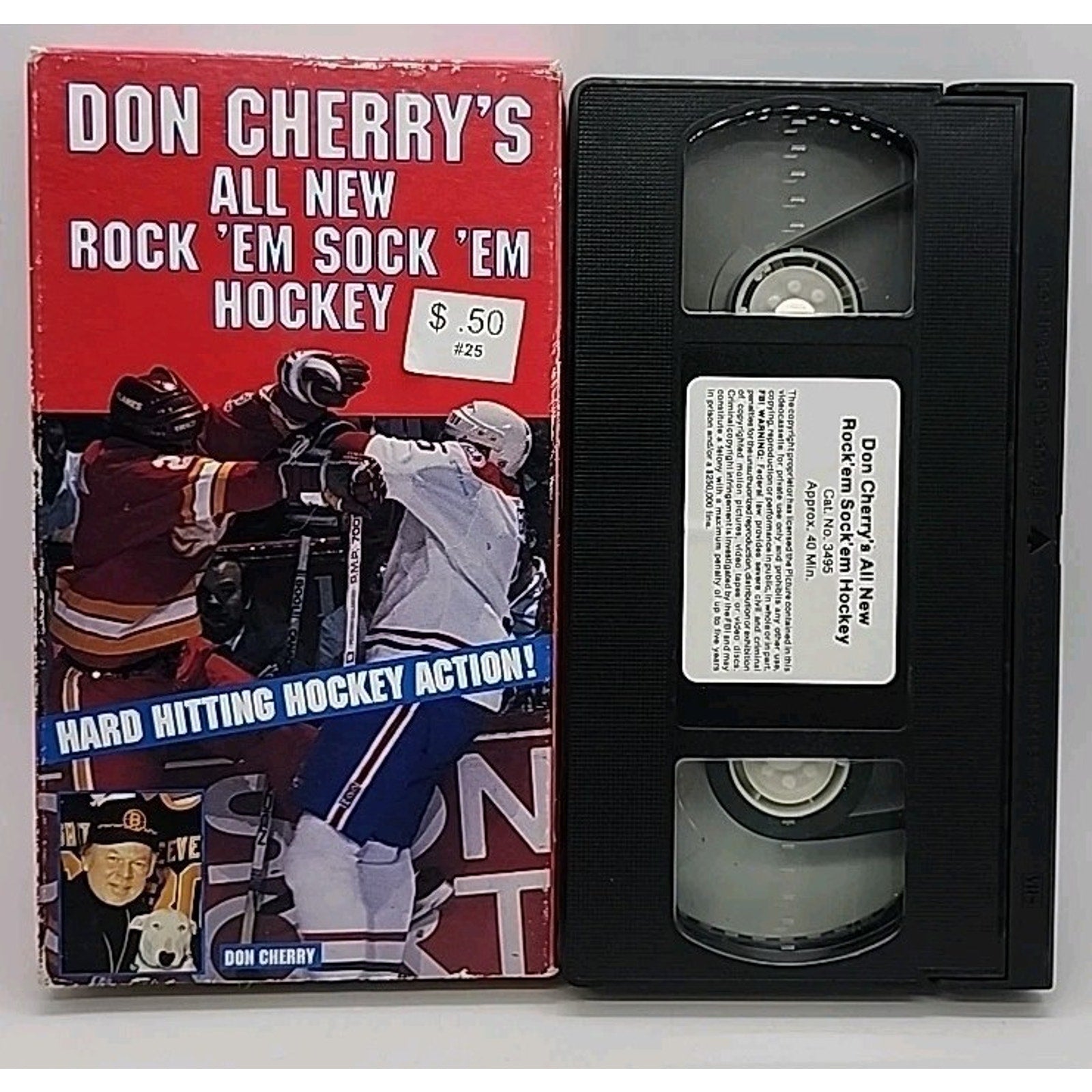 Don Cherry's All New Rock Em Sock Em Hockey (VHS)