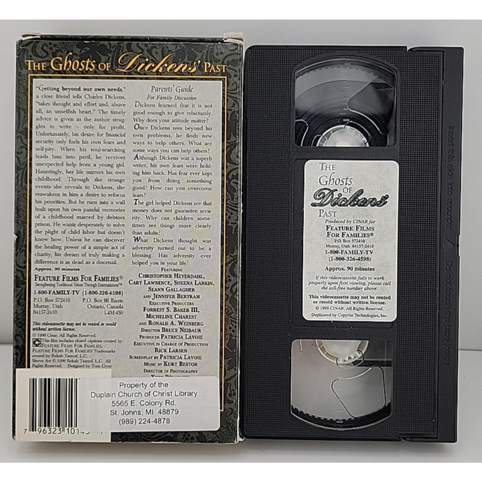 The Ghosts of Dickens Past (VHS, 2003)
