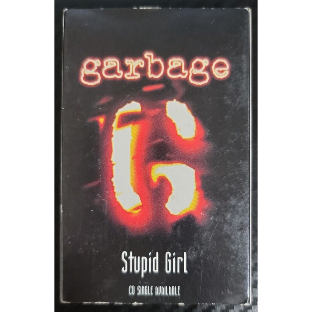 Stupid Girl [UK 12"] [EP] by Garbage (Cassette, Jul-1996, Almo Sounds)