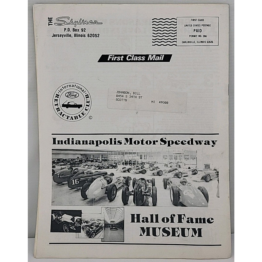 The Skyliner - International Retractable Club - July 16-19 1986