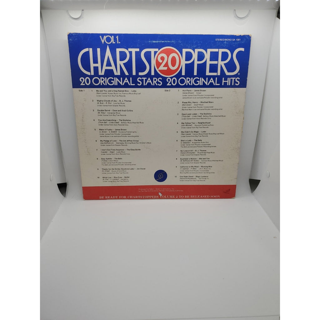 Vol 1 Chart Stoppers- 20 Original Stars (Record)