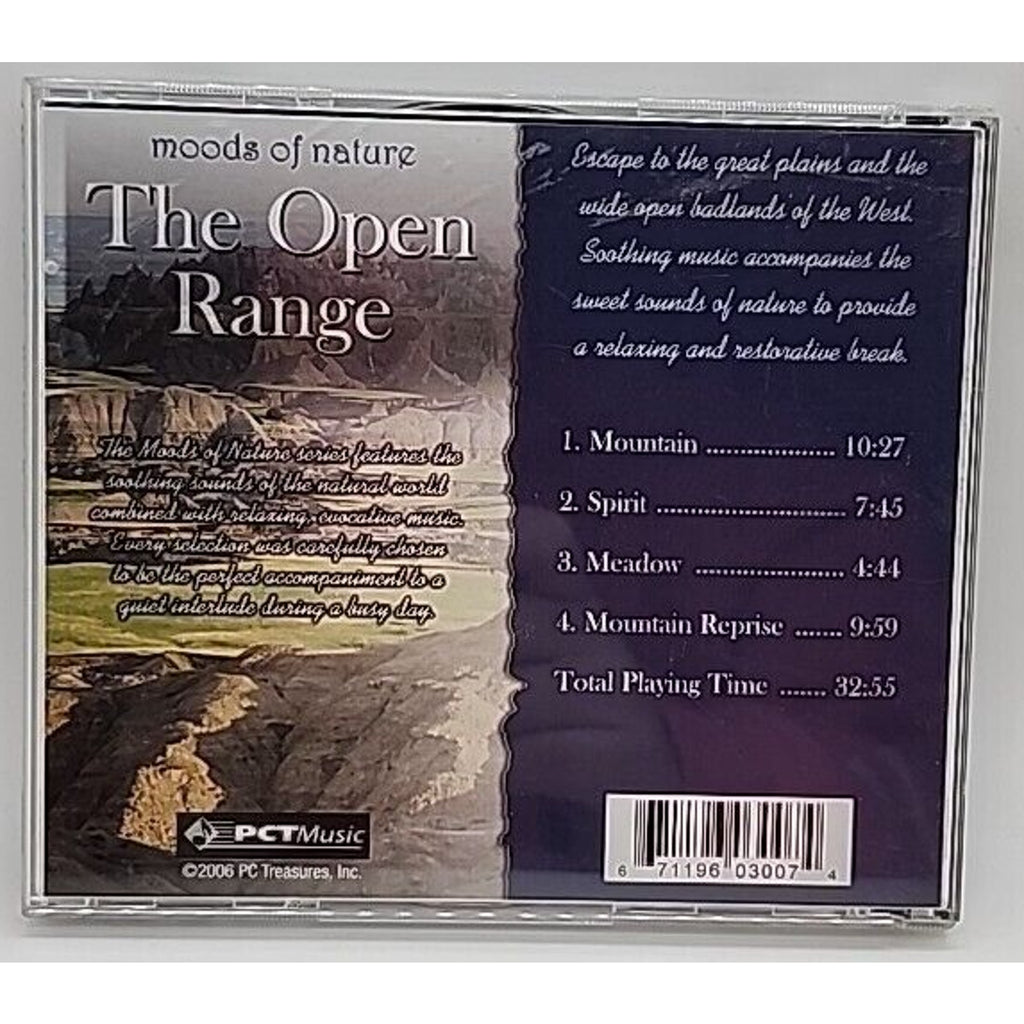 Moods Of Nature: The Open Range (CD)