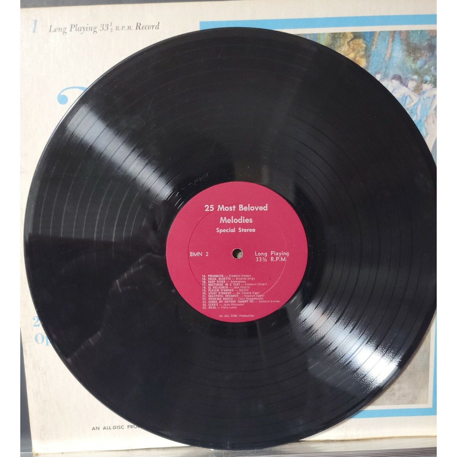 Various ‎– 25 Most Beloved Melodies (Vinyl)