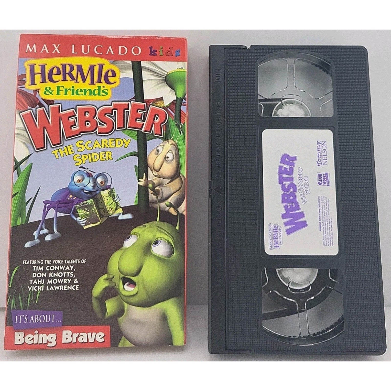 Hermie Friends - Webster the Scaredy Spider (VHS, 2005)