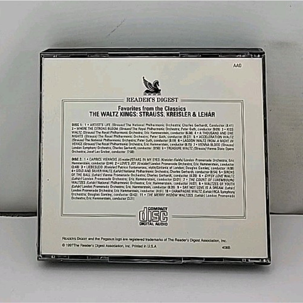 Reader’s Digest Music CD’s, Favorites From The Classics/The Waltz Kings