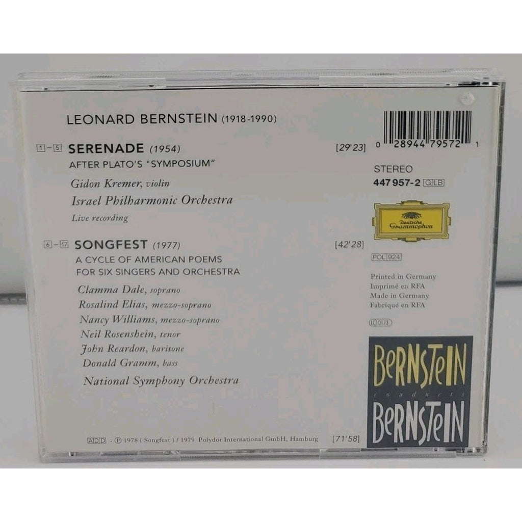 Bernstein Conducts Bernstein by The Scottish Opera (CD, 2000)