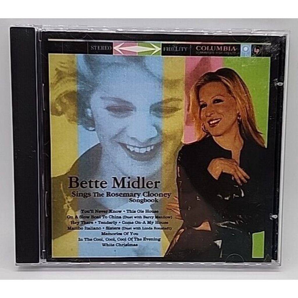 Bette Midler CD Pop Vocals Sings Rosemary Clooney Songbook 2000s 11 Song Album