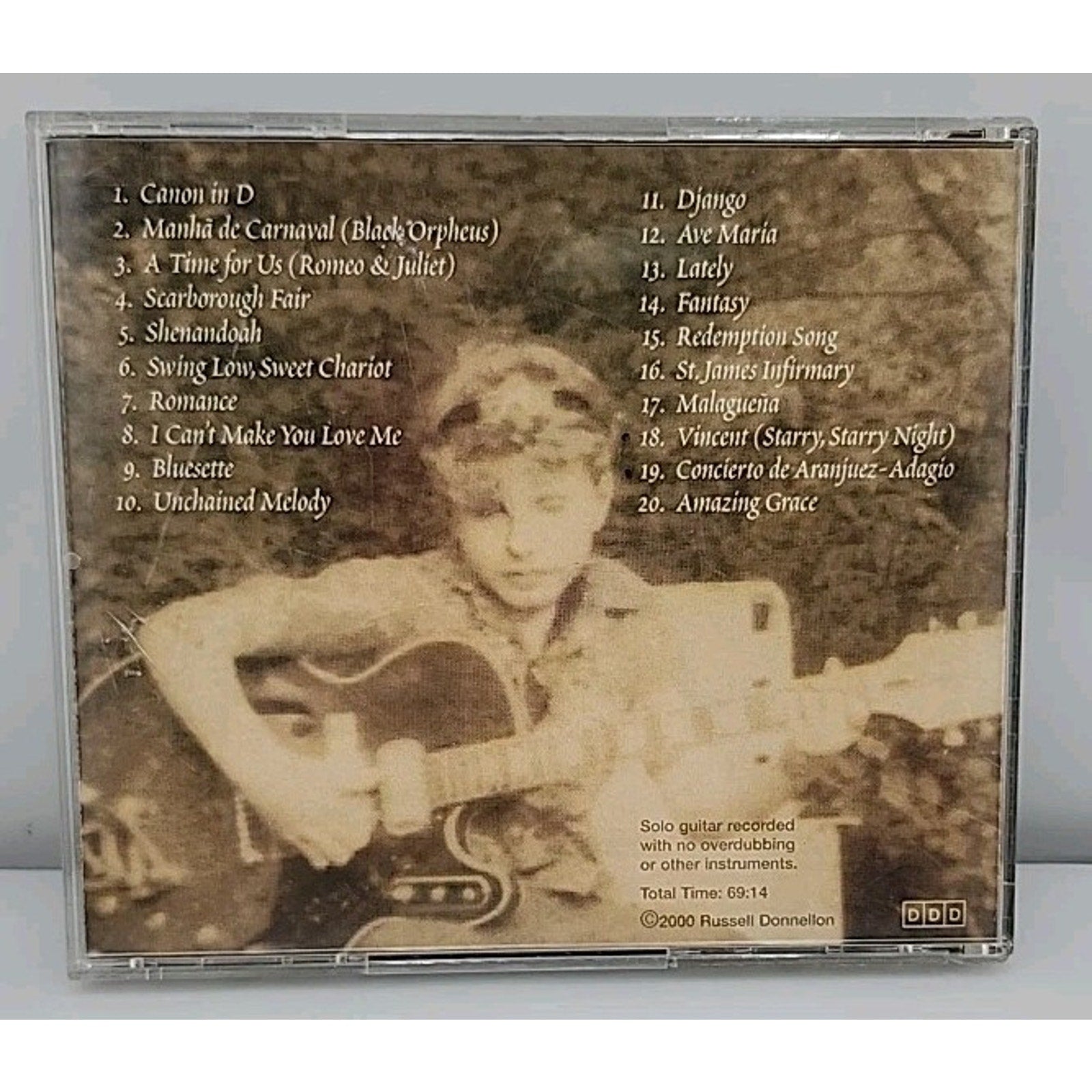 Russell Donnellon Standard Time CD 2000