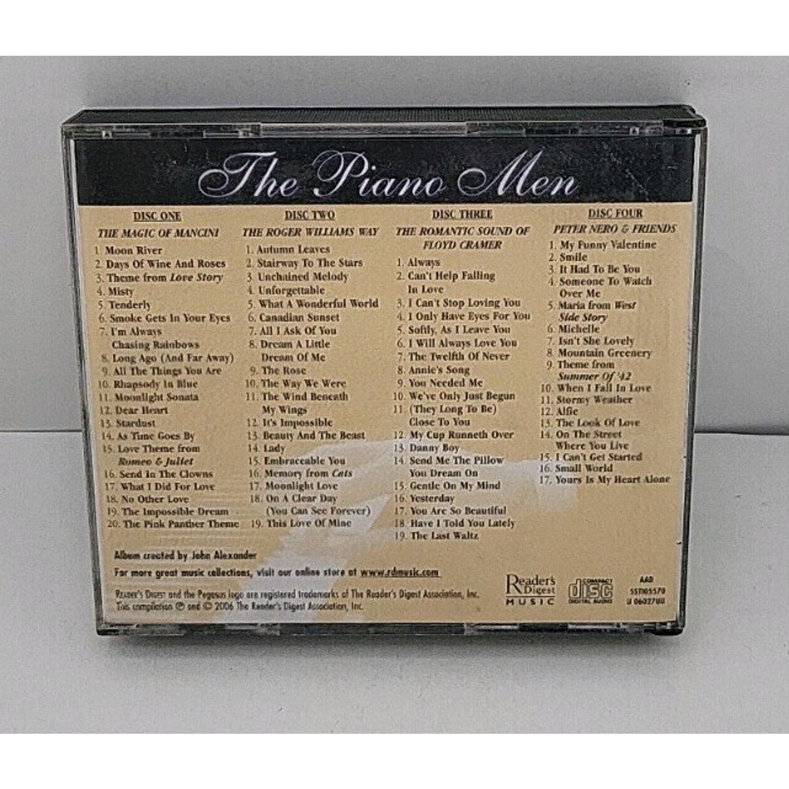 The Piano Men by Various (CD, 2016) 4 Disc Set