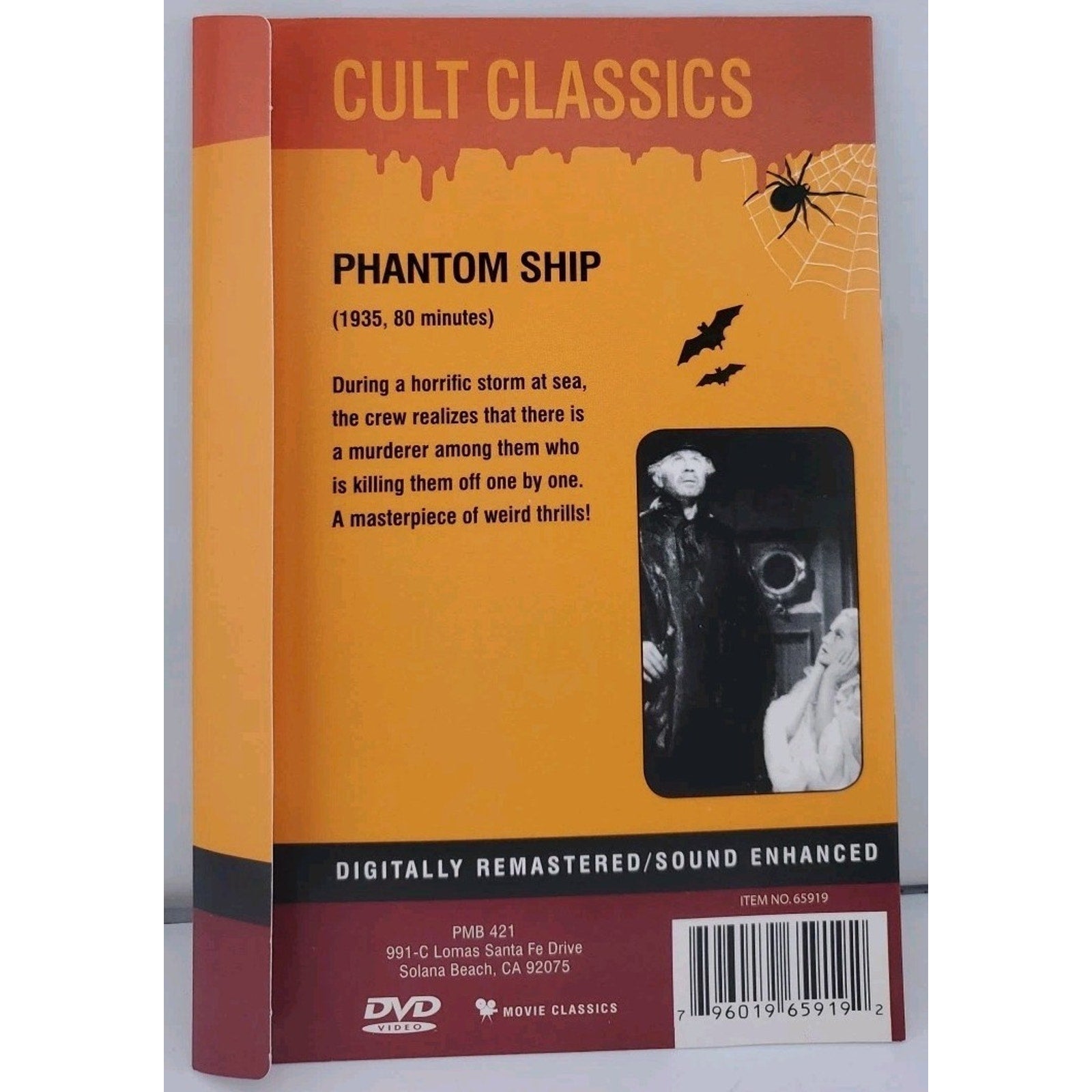 Phantom Ship DVD Starring Bela Lugosi Suspense and Horror Classic