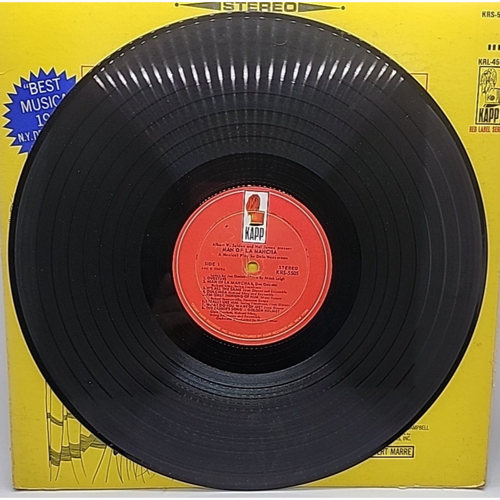 Man Of La Mancha Original Cast Recording 1966 (Record)