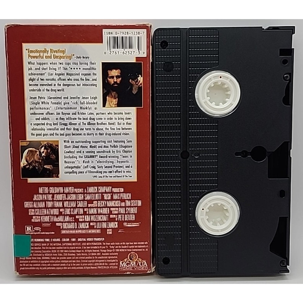 Rush (VHS, 1992, Movie Time)