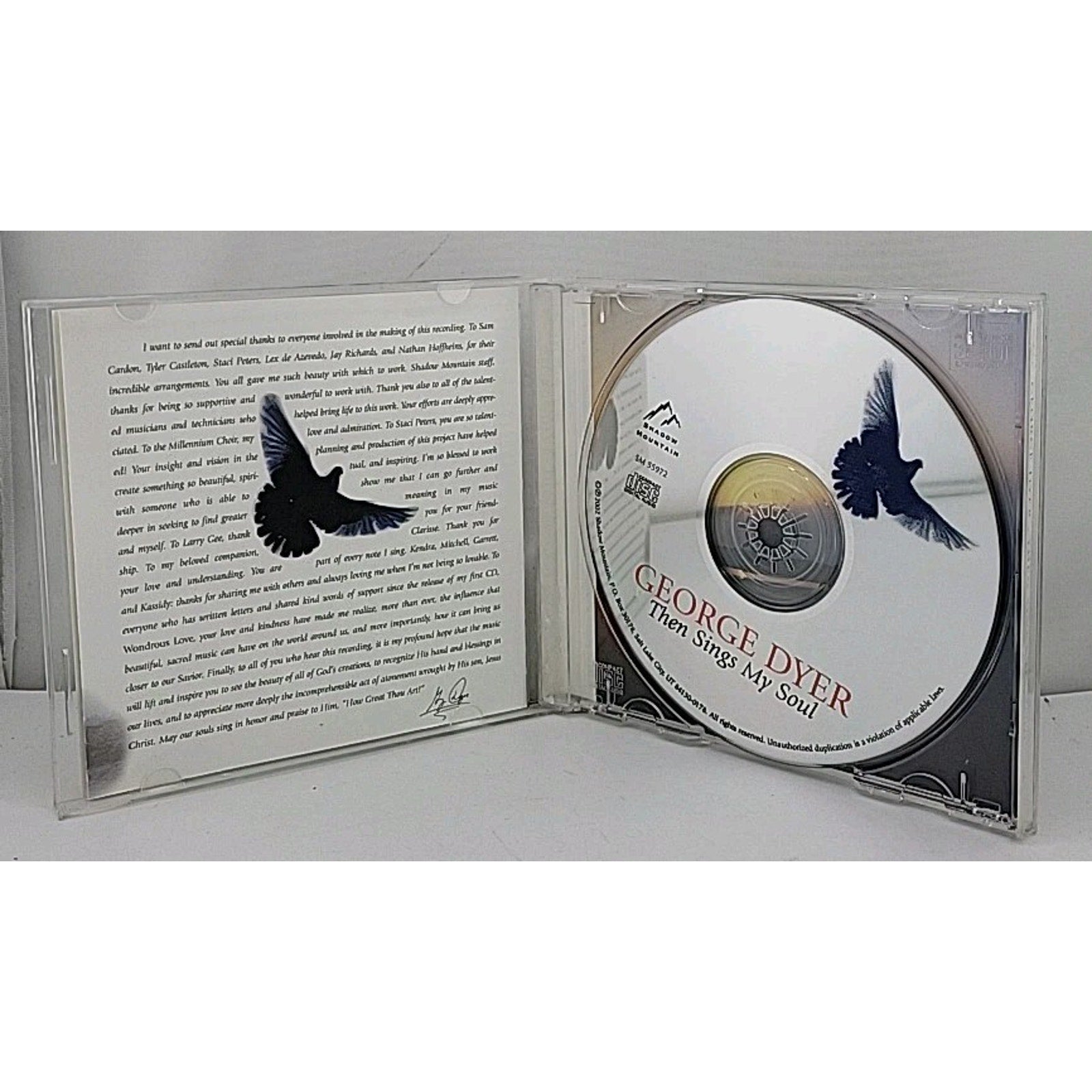 Then Sings My Soul by George Dyer (CD, 2002) LDS music, Shadow Mountain