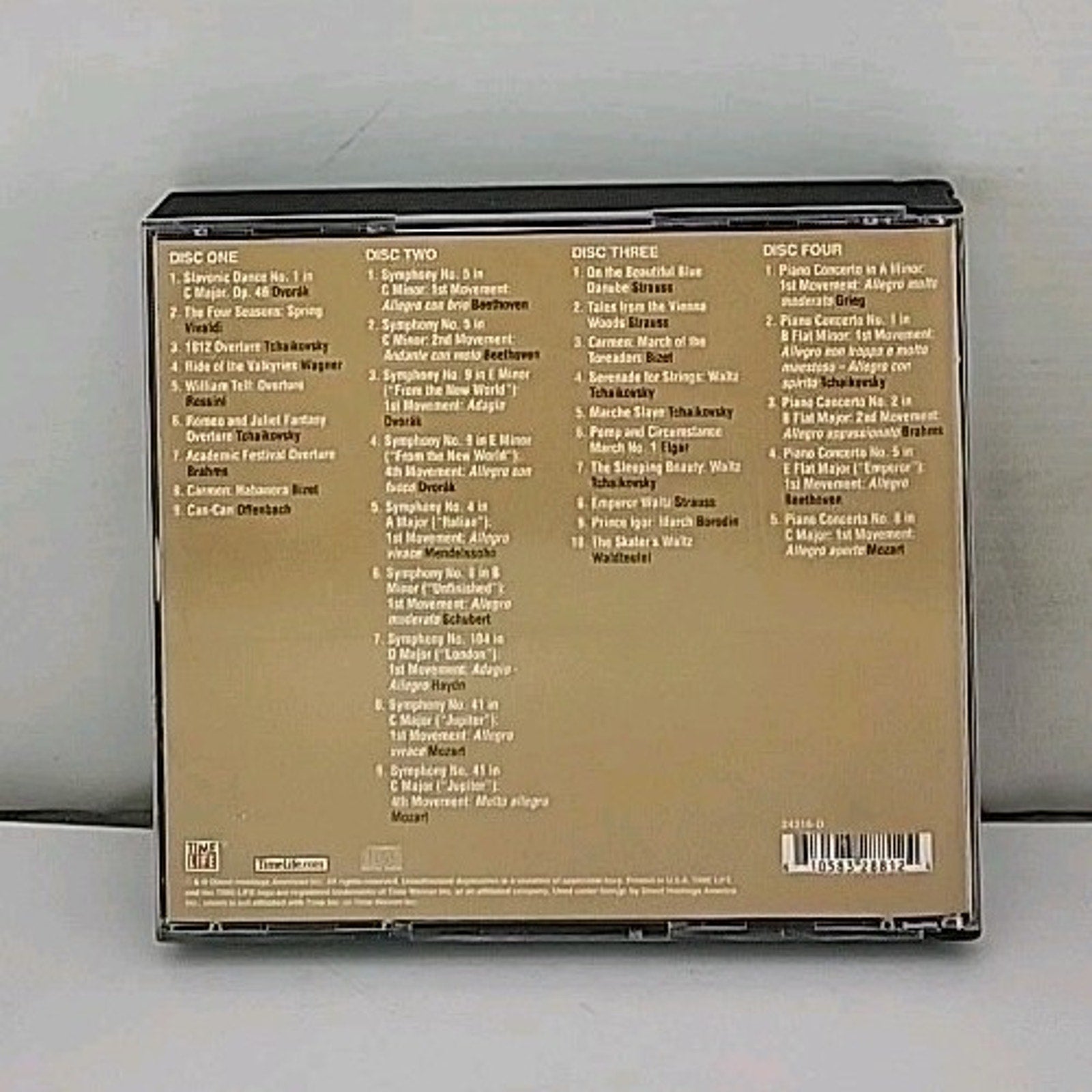 Classics for Relaxation - Classical Favorites 4 CD Set (Time Life)