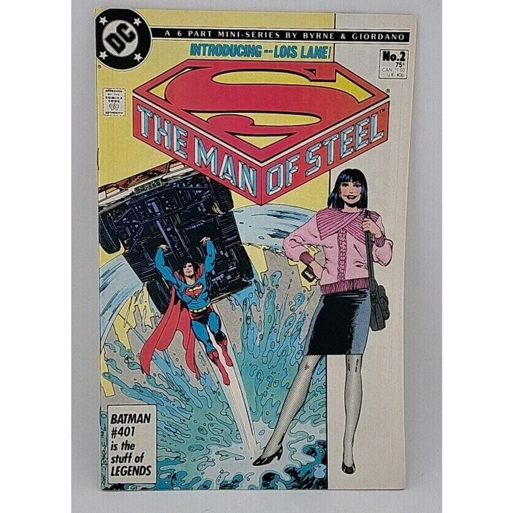 DC Comics The Man of Steel #2 Superman Lois Lane Comic Book Single Issue