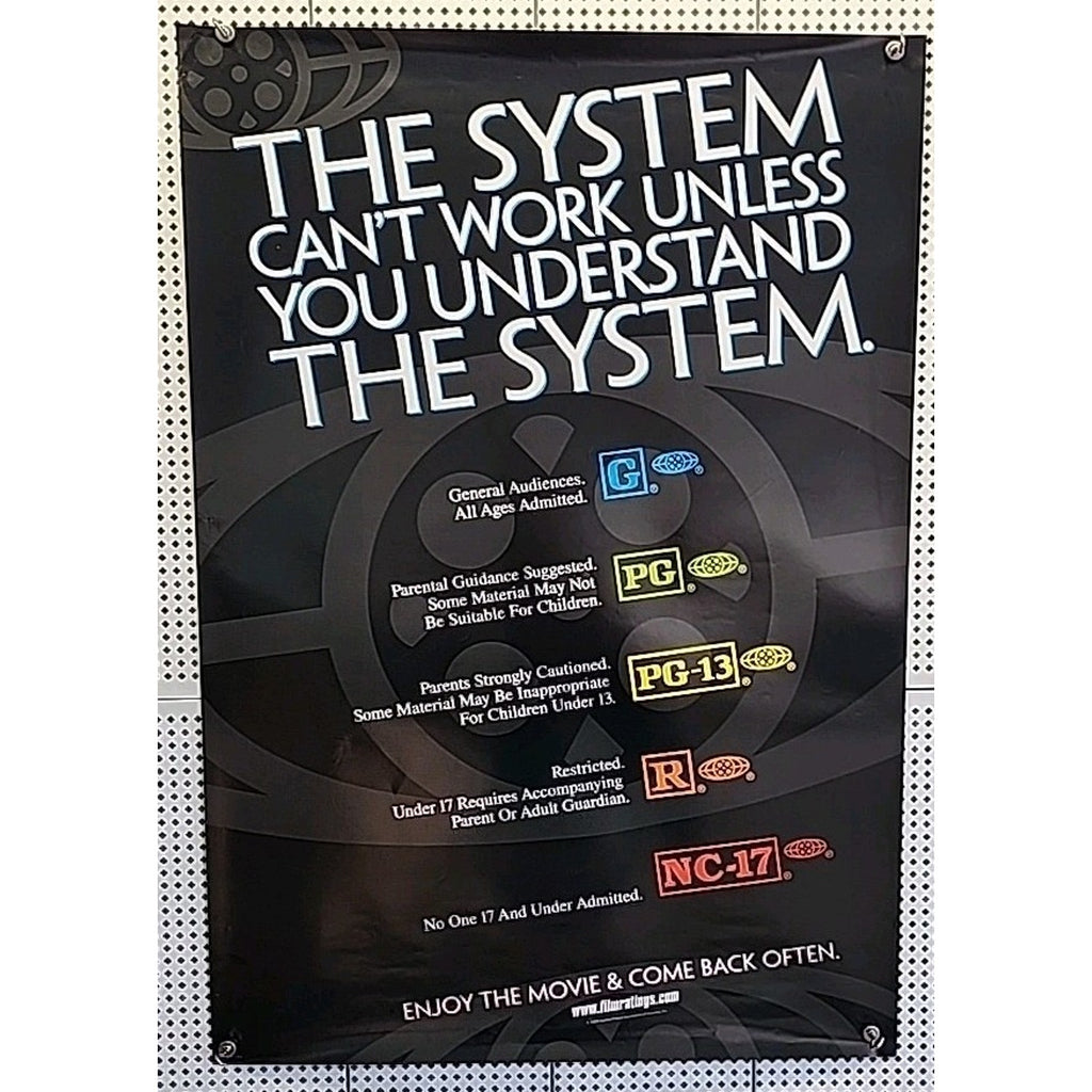 The System Can't Work Unless You Understand The System Movie Poster 27x40