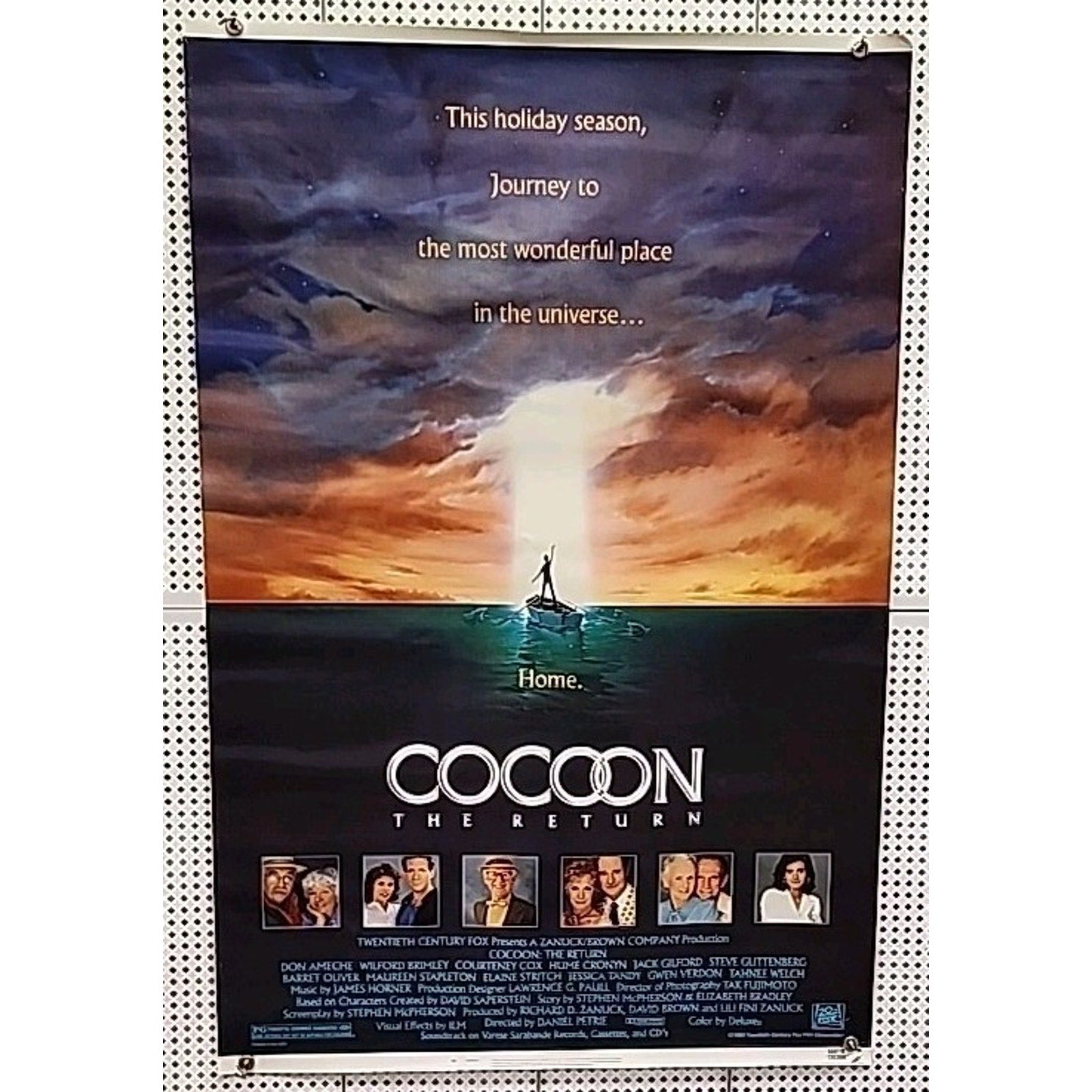 Cocoon the Return 27x40 Original Single Sided One Sheet Movie Poster Rolled