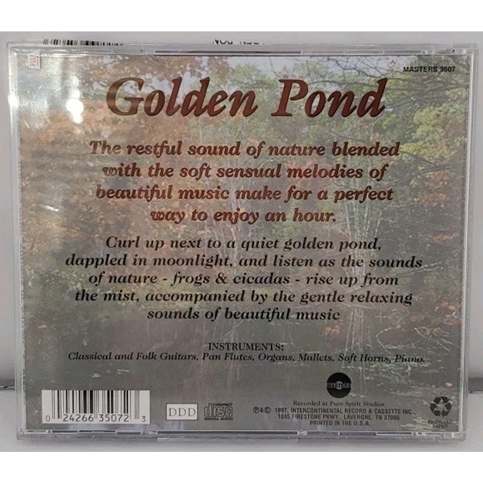 Golden Pond by Various (CD, 1997)