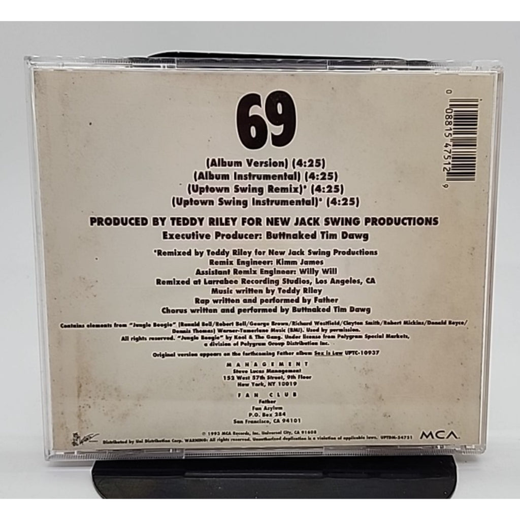 69 [Maxi Single] by Father (CD, Oct-1993, MCA)