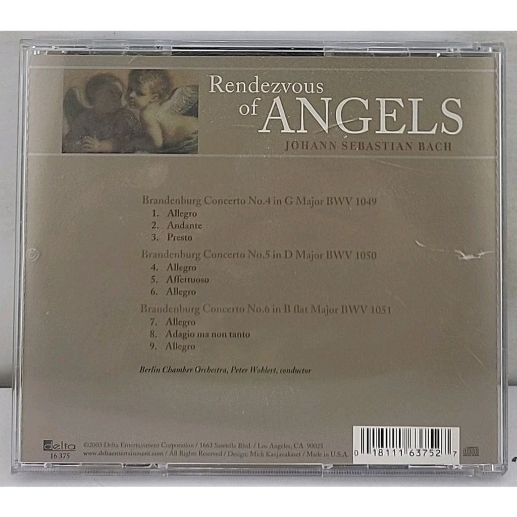 Con Brandenburg 4-6 by J.S. Bach (CD, 2004)