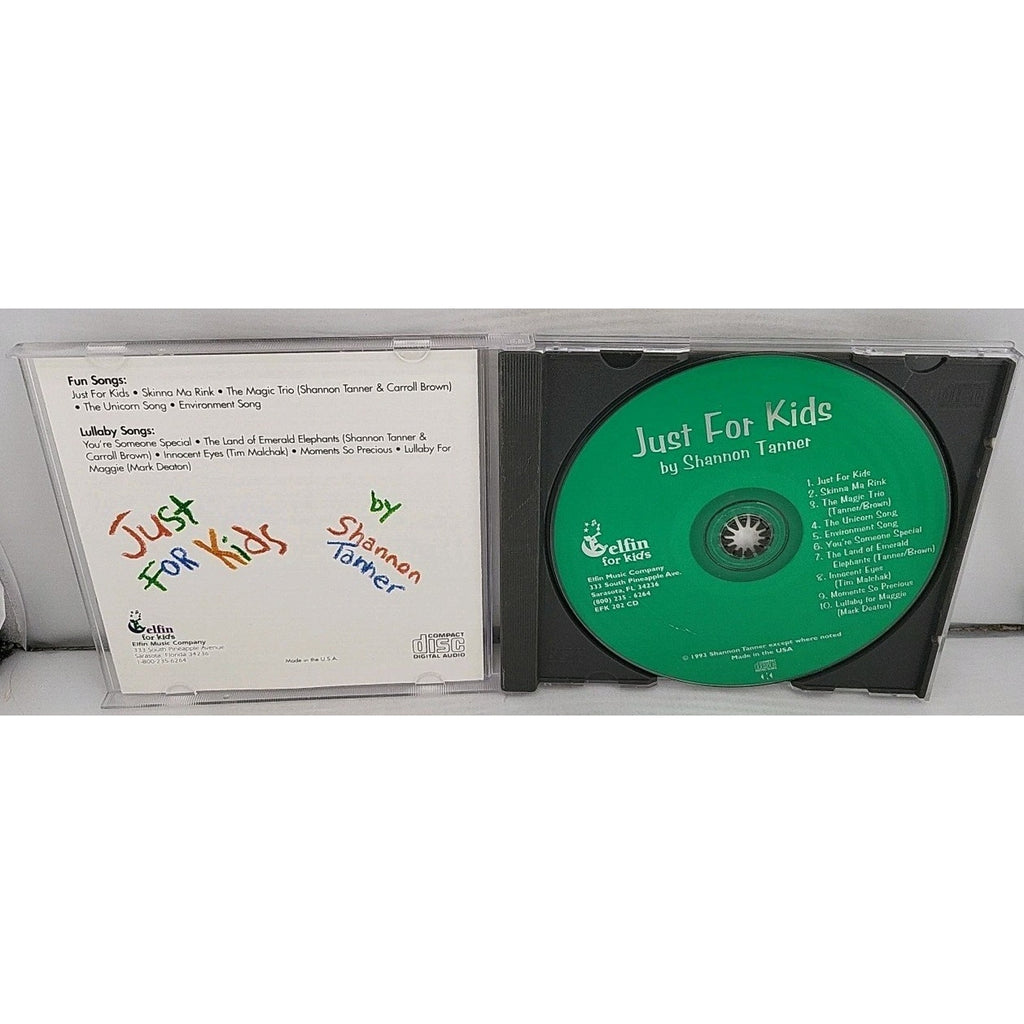 Just for Kids by Shannon Tanner (CD, Jan-2000, Elfin Music)